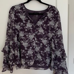 1State Nordstrom floral blouse